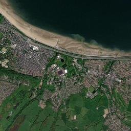 Colwyn Bay High Resolution Satellite Map
