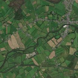 Ferbane High Resolution Satellite Map