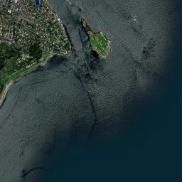 Dalkey High Resolution Satellite Map