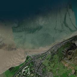 Promenade, Llanfairfechan, Conwy LL33, UK Satellite Map