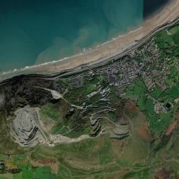 Penmaenmawr High Resolution Satellite Map