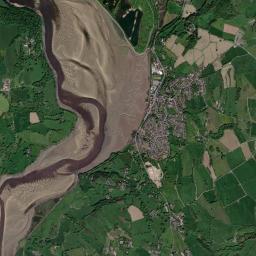 Llansantffraid Glan Conwy High Resolution Satellite Map