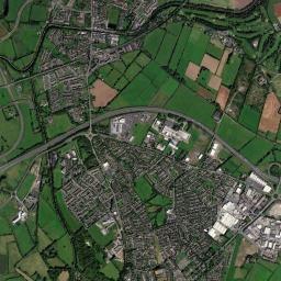 Sallins High Resolution Satellite Map