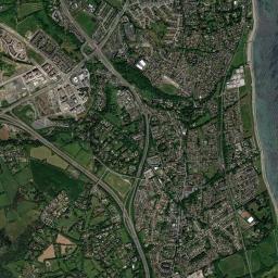 Loughlinstown High Resolution Satellite Map