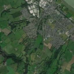 Flint High Resolution Satellite Map