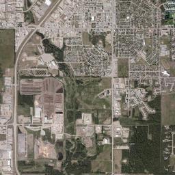 Drayton Valley High Resolution Satellite Map