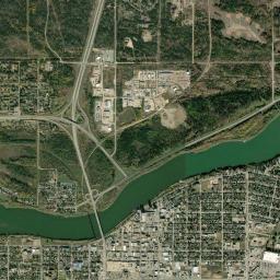 Prince Albert High Resolution Satellite Map