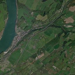 Y Felinheli High Resolution Satellite Map