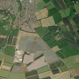 Branston High Resolution Satellite Map