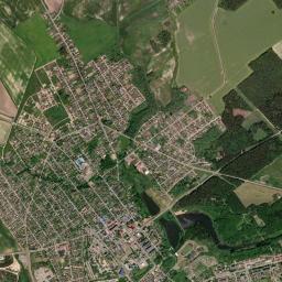 Kapyl’ski Rayon High Resolution Satellite Map