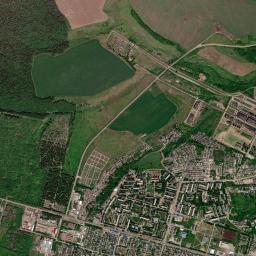 Yefremov High Resolution Satellite Map