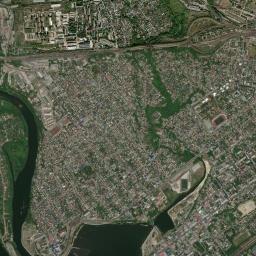 Syzran’ High Resolution Satellite Map