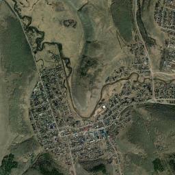 Bokhan High Resolution Satellite Map