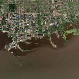 Nikolayevsk-on-Amure High Resolution Satellite Map