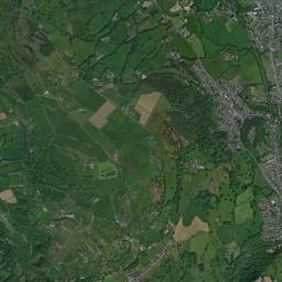 Bryn Yorkin Lane, Wrexham, Flintshire, UK Satellite Map