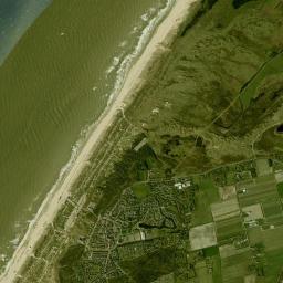 De Koog High Resolution Satellite Map