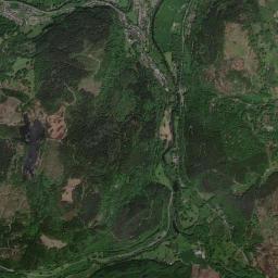 A5, Snowdonia National Park, Gwydyr Forest Park, Betws-y-Coed Satellite Map