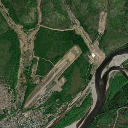 Ekimchan High Resolution Satellite Map