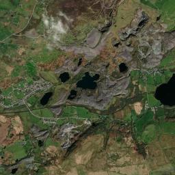 Talysarn High Resolution Satellite Map