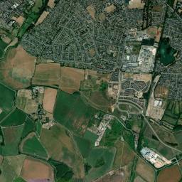 Newark on Trent High Resolution Satellite Map