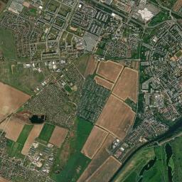 Schwedt (Oder) High Resolution Satellite Map