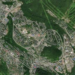 Petropavlovsk-Kamchatsky High Resolution Satellite Map