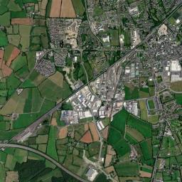 Portlaoise High Resolution Satellite Map