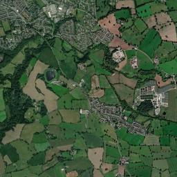 Marchwiel High Resolution Satellite Map