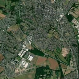 Hucknall High Resolution Satellite Map