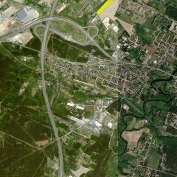 Lubicz Dolny High Resolution Satellite Map