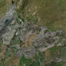 Blaenau-Ffestiniog High Resolution Satellite Map