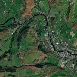 76 Berwyn Road, Llangollen, Denbighshire Satellite Map