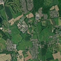 Barlaston High Resolution Satellite Map