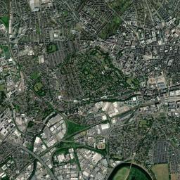 Nottingham High Resolution Satellite Map