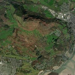 Porthmadog High Resolution Satellite Map