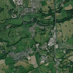 B4500, Chirk, Wrexham LL14, UK Satellite Map