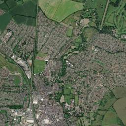 Grantham High Resolution Satellite Map