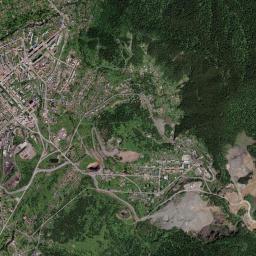 Sheregesh High Resolution Satellite Map