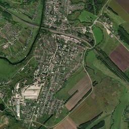 Zalegoshch’ High Resolution Satellite Map