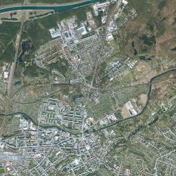Eberswalde High Resolution Satellite Map