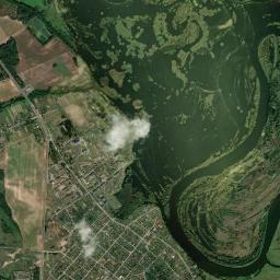 Parychy High Resolution Satellite Map