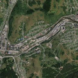 Tashtagol High Resolution Satellite Map