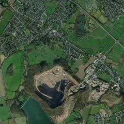 Quorndon High Resolution Satellite Map