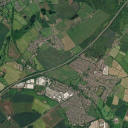 Measham High Resolution Satellite Map