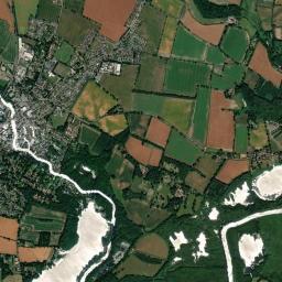 Hoveton High Resolution Satellite Map