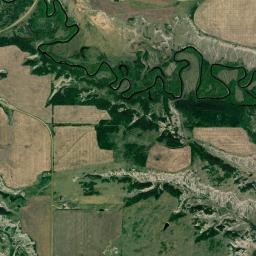 Aerial view of Battle River