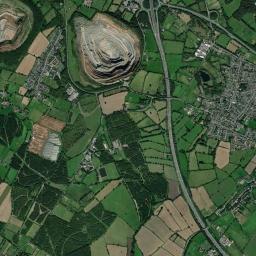 Markfield High Resolution Satellite Map