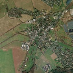 Werneuchen High Resolution Satellite Map