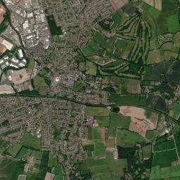 Aldridge High Resolution Satellite Map