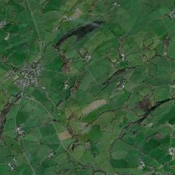 B4389, Newtown, Powys SY16, UK Satellite Map